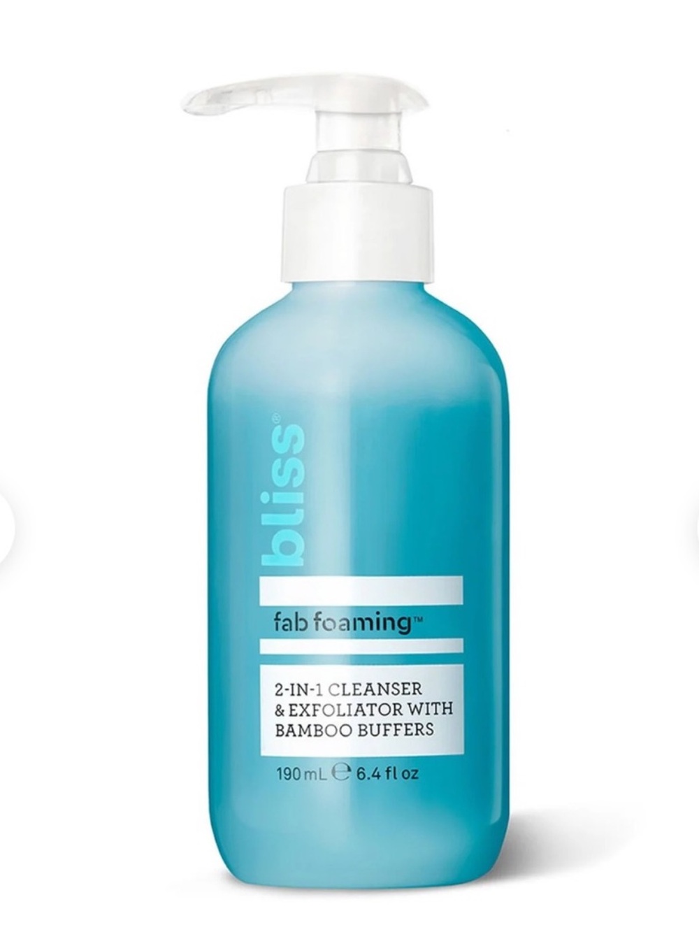 Bliss Fab Foaming Exfoliating Cleanser 17.2oz BRAND NEW/SEALED